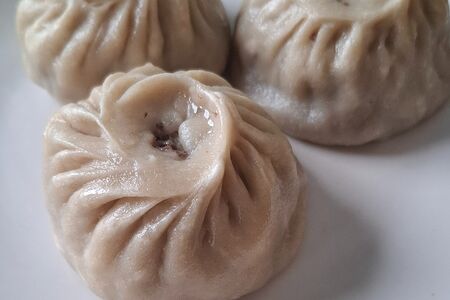 Буузы с рубленой бараниной