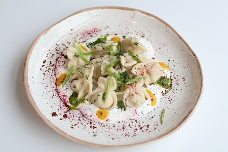 Пельмени с кроликом 