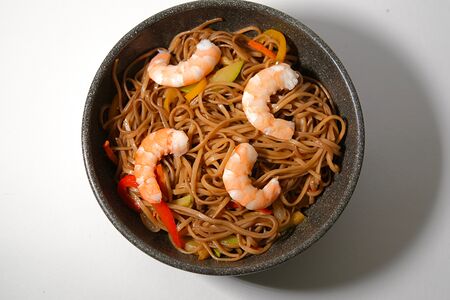 Соба с креветками