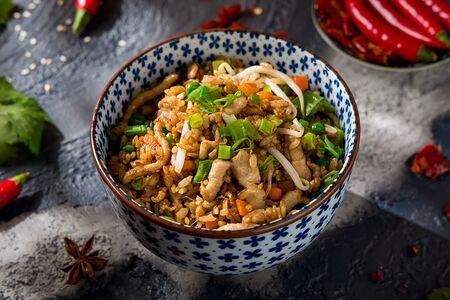 Рис со свининой