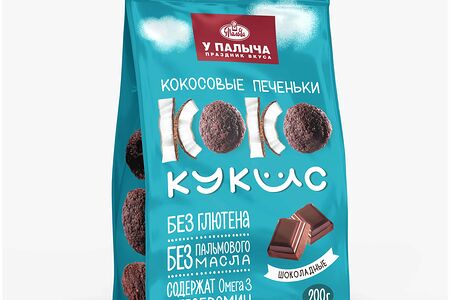 Кокосовые печеньки Коко кукис с шоколадом