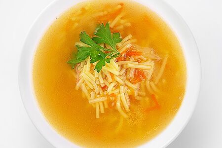 Суп вермишелевый с курицей 