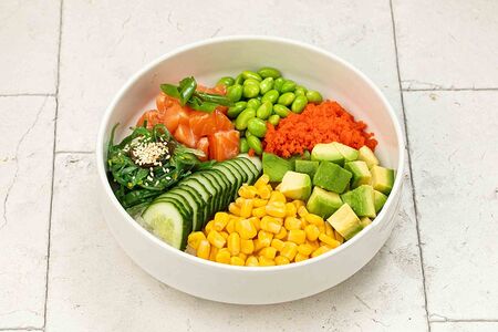 Поке с лососем