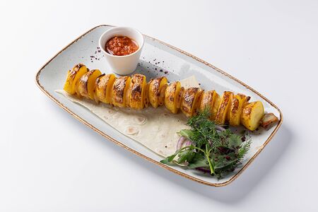 Картошка с курдюком