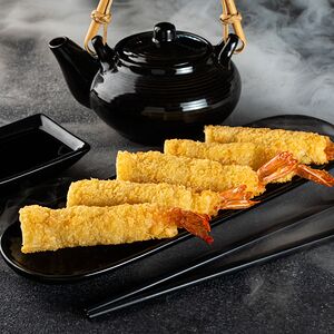 Креветки темпура