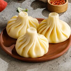 Хинкали с сыром и шпинатом