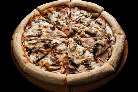 Ветчина и грибы