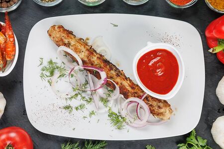 Люля-кебаб из курицы