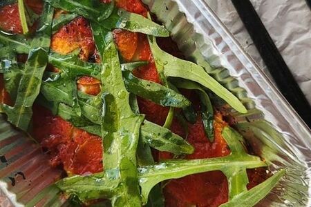 Печеные овощи в томате