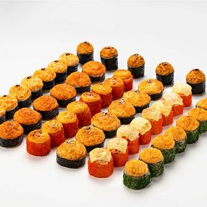 1,5 кг запеченных роллов