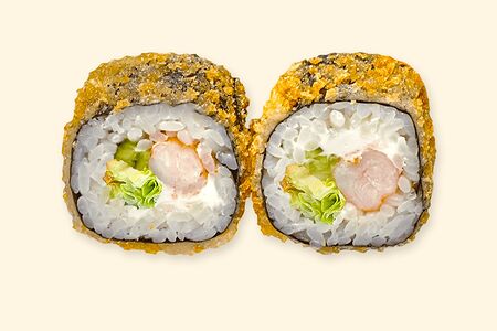 Жареный с креветкой