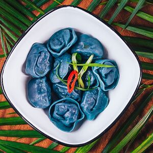 Синяя птица из индейки