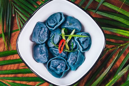 Синяя птица из индейки