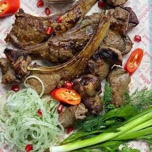 Шашлык из спинки бараньей