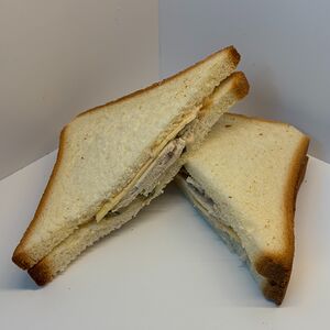 Тост с курицей 