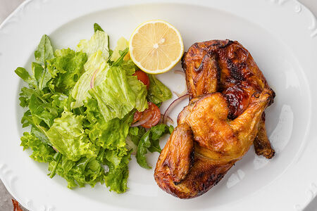 Цыпленок алла дьявола на углях