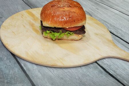 Квадратный Чикен Чизбургер Хоум