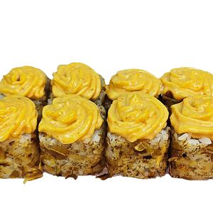 Хот мидия с лососем спайси