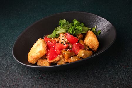 Салат с баклажанами