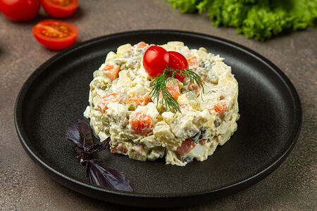 Постный салат Столичный