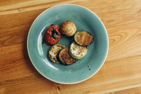 Овощи на мангале