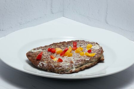 Оладьи из говяжьей печени