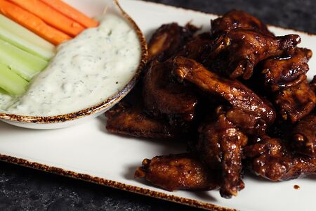 Куриные крылья барбекю