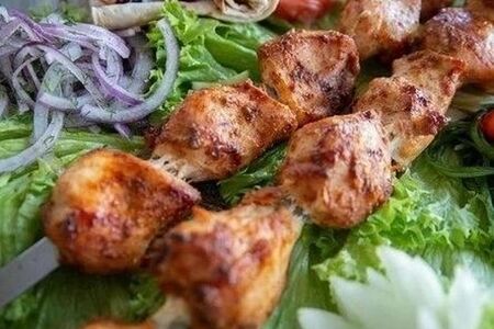 Шашлык из куриного филе