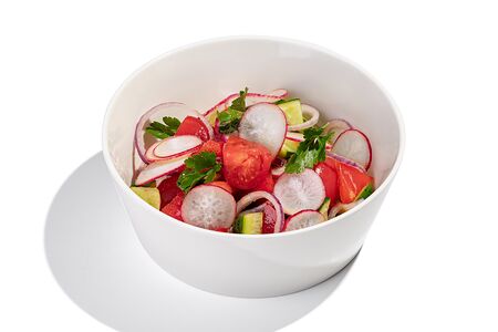 Огородный салат