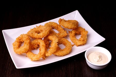 Кольца Кальмара в темпуре