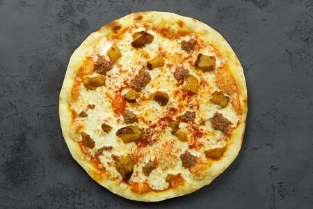 С белыми грибами и ягнятиной