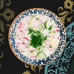 Окрошка на айране