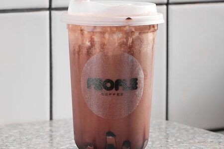 Бабл-ти теплый с шоколадом 