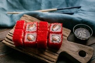 Калифорния с лососем Основной