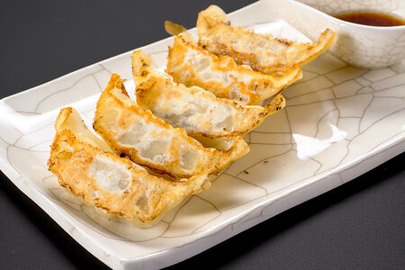 Гёдза с креветками