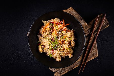 Рис с курицей