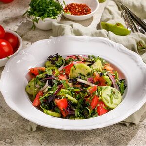 Овощной салат по-грузински со специями