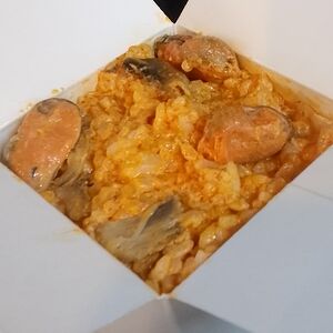 Паста с мидиями Том ям (лапша)