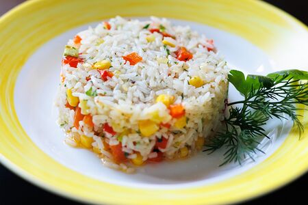 Рис с овощами