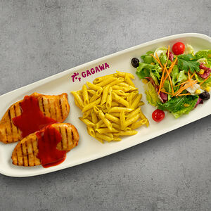 Куриная отбивная на гриле Жгучие перцы