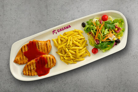 Куриная отбивная на гриле Жгучие перцы