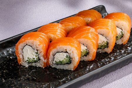 Филадельфия с лососем