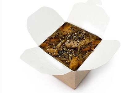 Рисовая с морепродуктами в фирменном соусе