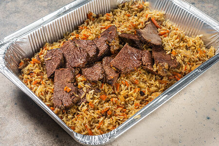 Плов узбекский с говядиной