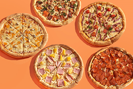 Комбо 5 пицц