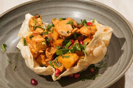 Жаркое по-домашнему из курицы