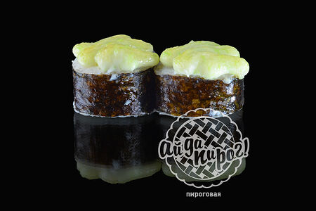 Ролл запечённый с чесночным соусом