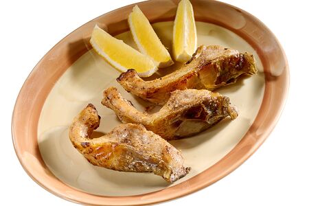 Карп, запеченный на мангале