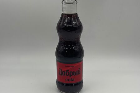 Кола Добрый без сахара в стекле