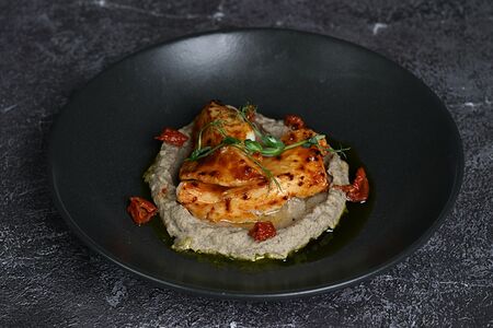 Филе трески с картофельным пармантье